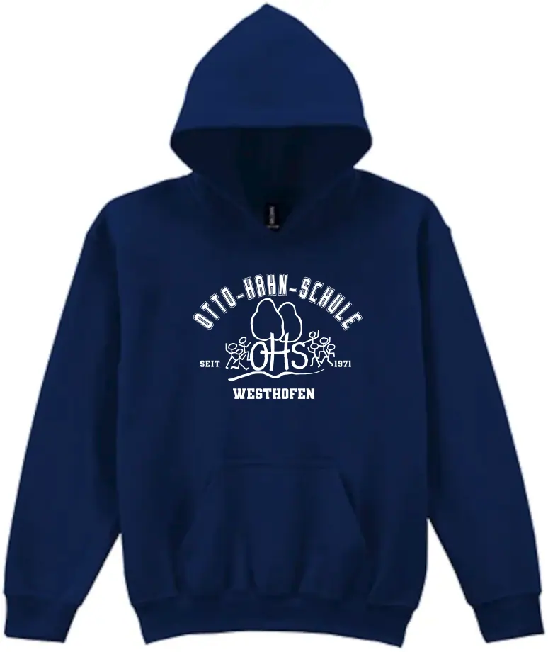 Hoodie Kinder Otto-Hahn-Schule Old School